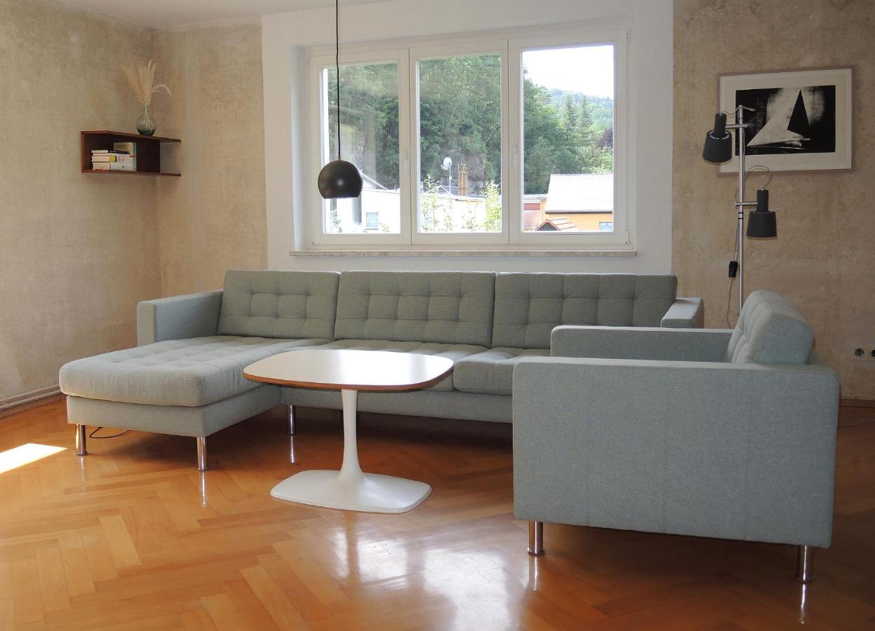 쾨닉슈타인 안 데어 엘베 Casa Karp "Belle Etage" 아파트 외부 사진